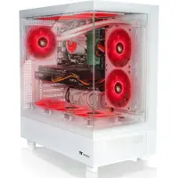 Broonbee Gaming PC AM4 Ryzen Amazon Thermaltake View Weiß 32 GB - 1 TB NVMe Nvidia GeForce RTX 5060 Wasserkühlung 240mm mit RGB Lüfter