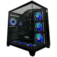 Nitropc Gaming-Desktop-PC Extrême - Intel Core i5-14400F, NVIDIA GeForce RTX 5060 8 GB, 16 GB RAM, 1 TB SSD, Windows 11 Pro