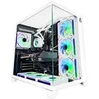 Nitropc Gaming-Desktop-PC Extrême - AMD Ryzen 7 7800X3D, NVIDIA GeForce RTX 5070 12 GB, 32 GB RAM, 2 TB SSD, Windows 11 Pro