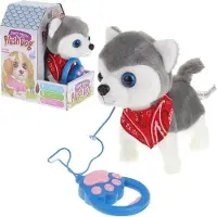 Nobo Kids Interaktiver Hund geht an der Leine, bellt Husky