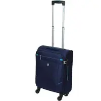 Dielle Koffer 30050BL Handgepäck 55x39x20 cm 4 Rollen TSA-Schloss
