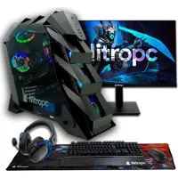 Nitropc Gaming-Desktop-PC Pack Élite - Intel Core Ultra 7 270K Plus, NVIDIA GeForce RTX 5080 16 GB, 32 GB RAM, 2 TB SSD, Windows 11 Pro