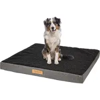 Dogeste Orthopädisches Hundebett XXL mit gelenkschonender Hundematratze, waschbarer Bezug