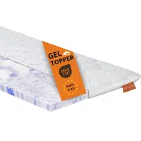 Sleepling orthopädischer Gelschaum Topper, 90x200 cm, für alle Matratzen, mit Memory Effekt,