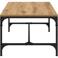 vidaXL Couchtisch Artisan-Eiche 100 x 50 x 35 cm Holzwerkstoff