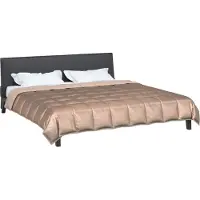 vidaXL Ganzjahresbettdecke 200 x 220 cm 300 g/m² Gold