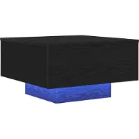 vidaXL Schwarz Eichen-Optik 55 x 55 x 31 cm Holzwerkstoff