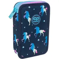 CoolPack Piórnik podwójny z wyposażeniem Jumper 2 Blue Unicorn