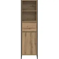 vidaXL Bücherregal Kunsthandwerk Eiche 43 x 36 x 150,5 cm