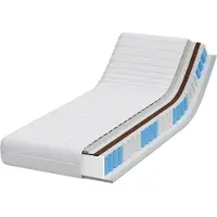 vidaXL Matratze 70 x 200 cm Weiß