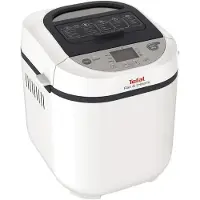 Tefal PF250135, 1 kg, Startzeitvorwahl, Sichtfenster, Warmhaltefunktion, 700 W, Schwarz, Weiß
