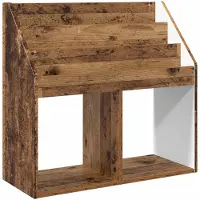vidaXL Kinderregal Altholz 72,5 x 29,5 x 69 cm Holzwerkstoff
