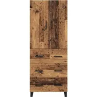 vidaXL Highboard 2 stk. Altholz 69,5 x 34 x 180 cm