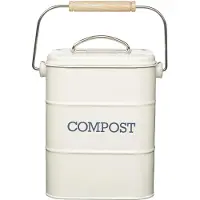 Kitchencraft Kompostbehälter 3l Durchsichtig Durchsichtig One Size