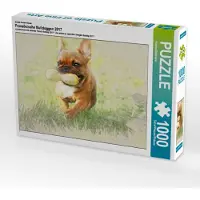 CALVENDO Ein Motiv aus dem Kalender Französische Bulldoggen 2017 1000 Teile Puzzle quer 640x480mm, Redecker Andrea; 7366079