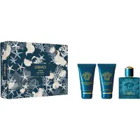 Versace Eros Eau de Toilette Spray 50ml Set 3 Pieces