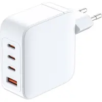 D-Link DCF-141 140 W GaN-USB-Ladegerät – (4-Port-Schnellladegerät mit PD 3.1, QC 4.0, USB-C &amp; USB-A – Kompakter Netzadapter für MacBook, Laptop, Smartphone, Tablet usw.)