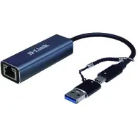 D-Link DUB-2315 USB auf 2.5G Adapter, USB-C/USB, Wake-On-LAN