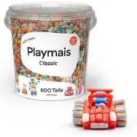 PlayMais Classic 600 Eimer, Bastelset für Kinder, 3 Jahr(e), Mehrfarbig, 600 Stück(e)