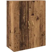 vidaXL Highboard Altholz 69,5 x 34 x 180 cm Holzwerkstoff