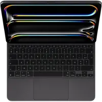 Apple Magic Keyboard für 13" iPad Pro (M4) - Französisch - Schwarz, AZERTY, Französisch, Trackpad, Scherenschalter, 1 mm,