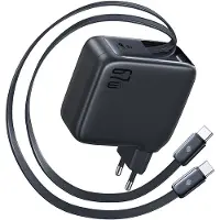 Baseus E0121D00, Drinnen, AC, 0,8 m, Schwarz