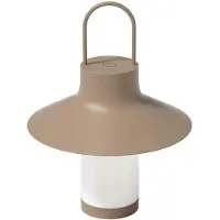 Loom Design LED-Akku-Tischleuchte Shadow Large, beige, IP65