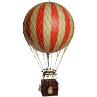 Authentic Models Hängedekoration Royal Aero LED True Red, Ballon, Nachtlicht, Kunststoff / Papier, AP163IR
