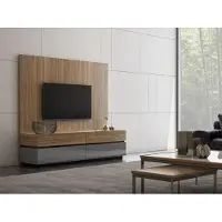 Xl Moebel Gmbh Wohnwand TV Wand Holz Stil Modern Wohnzimmer Möbel TV-Ständer Einrichtung