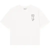 DEDICATED - Women's T-Shirt Vadstena - T-Shirt Gr L weiß