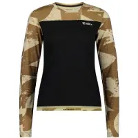 Mons Royale - Women's Diversion Merino Bike Jersey L/S - Radtrikot Gr XL schwarz