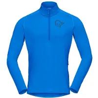 Norrøna - Fjørå Equaliser Long Sleeve Zip Top - Radtrikot Gr S blau
