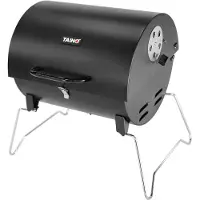 TAINO CHAROX Holzkohlegrill Tragbar Kompakter Tischgrill Camping Balkon Mit Kohlewanne