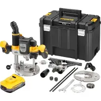 DeWalt DCW 620 NT Akku Oberfräse 18 V 12 mm Brushless + 1x Powerstack Akku 5,0 Ah + TSTAK - ohne Ladegerät