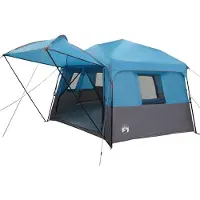 vidaXL Schnell aufbaubares Zelt mit Regenschutz für 12 Personen und schnellen Abbau