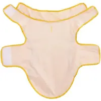 vidaXL Hunde Regenmantel mit Reflexstreifen Polyester Gelb S
