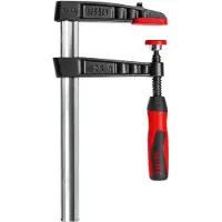 Bessey Original Temperguss-Schraubzwinge TG mit 2-Komponenten-Kunststoffgriff - TG25B8-2K