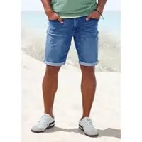 John devin Jeansshorts "5-Pocket Shorts" aus elastischer Denim-Qualität