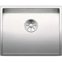 BLANCO CLARON 500-U, Schrankwaschbecken, Edelstahl, Edelstahl, 60 cm, Deutschland