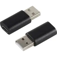 Shiverpeaks BS14-05018, USB A, USB C, Schwarz