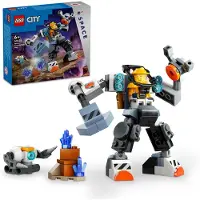 LEGO City Weltraum-Mech, Roboter-Bausatz für Kinder ab 6 Jahren, Set mit Actionfiguren-Spielzeug und Pilot-Figur, Geschenk für Jungs und Mädchen 60428