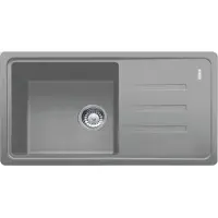 Franke Malta - Fragranit Spülbecken BSG 611-78/39, 780 x 435 mm, steingrau 114.0395.154