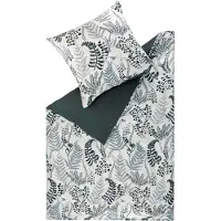 Schöner Wohnen Kollektion Schöner Wohnen Bettwäsche Viva Farbe anthrazit Größe 155x220+80x80
