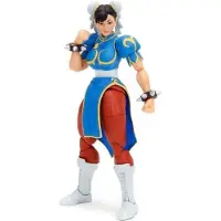 Smoby Action-Figur Chun-Li, 15cm, Artikuliert, Mit Zubehör, Austauschbare Köpfe und Hände, Street Fighter, Ab 8 Jahren