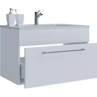 VCM 2-tlg. Waschplatz Waschtisch Badinos 1 Schublade