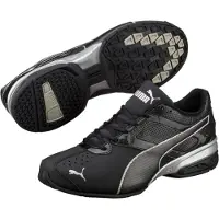 Puma Tazon 6 FM Herren Laufschuhe, Farbe:Schwarz, Größe:44.5