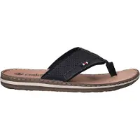 Rieker 21084-00 Herren Pantoletten/ Zehentrenner Grau Kunstleder Größe: 41