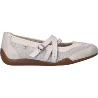 Rieker Riemchenballerina Schlupfschuh, Flats, Slipper mit Mesheinsatz