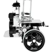 Berkel BK-Tribute118N, Manuell, 1,5 mm, Schwarz, Edelstahl, Edelstahl, 21 cm, 30 cm