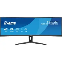 Iiyama ProLite XCB4594DQSU-B1, 113 cm (44.5"), 5120 x 1440 Pixel, Dual QHD, LED, 2 ms, Schwarz